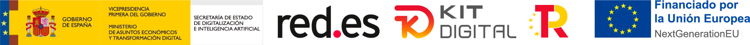 Logo Programa Kit Digital cofinanciado por los Fondos Next Generation (EU) del Mecanismo de Recuperación y Resiliencia